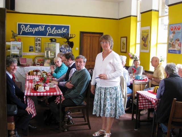 Afternoon Tea at the 1950's Tea Room at Winchcombe